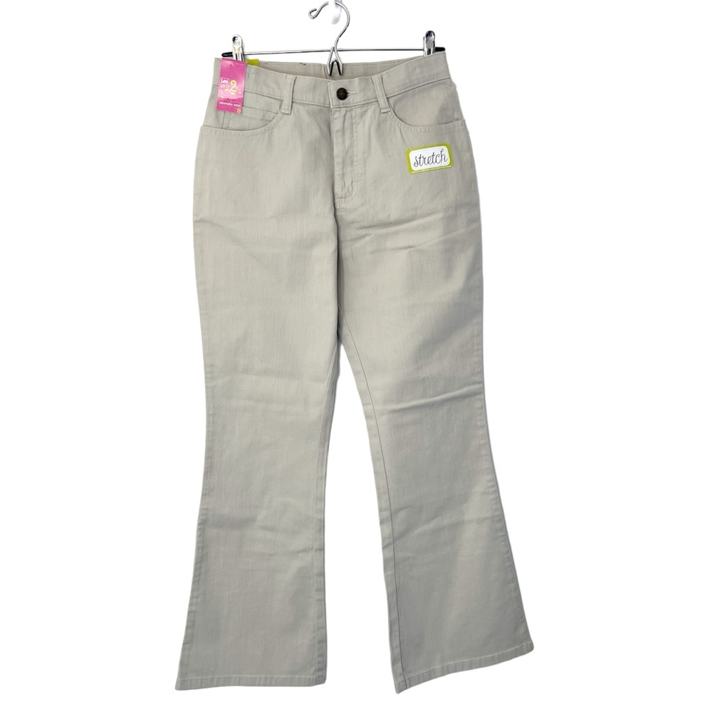 NEW Lee Sure 2 Fit Hipster Bootcut Flare Leg Jean Stretch Size 16 R NWT